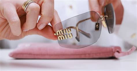 real vs fake miu miu sunglasses|3 Ways to Determine Authentic Sunglasses .